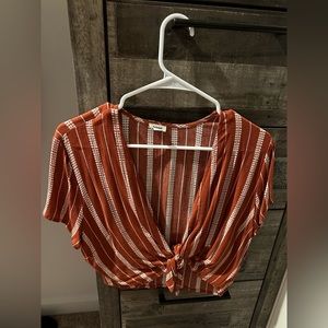 Garage striped shirt